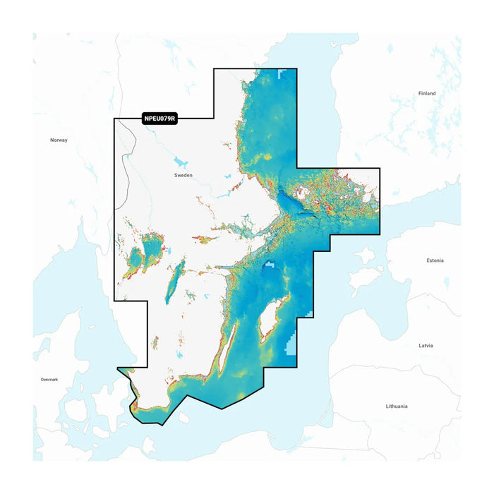 Navionics Platinum+ NPEU079R Sydöstra Sverige (Sweden, Southeast)