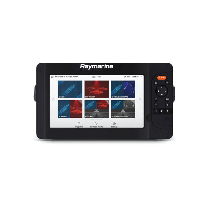 Raymarine Element 9 S - 9" MFD med Wi-Fi, GPS & LightHouse sjökort över norra Europa