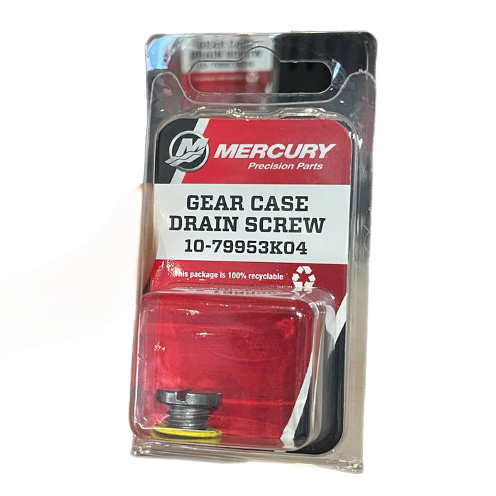 Mercury Gear Case Drain Screw (10-77953K04)