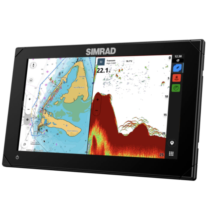 Simrad NSX 3009 utan Givare + C-MAP DISCOVER X - Skagerrak, Kattegatt & Östersjön Paketdeal