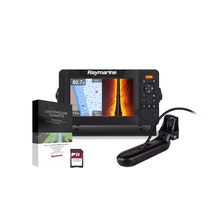 Raymarine Element 7 HV - 7 MFD med HV-100 & LightHouse sjökort över norra Europa