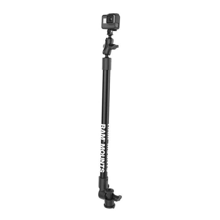 RAM Mounts Tough-Pole Camera Mount with Single Pipe & Track