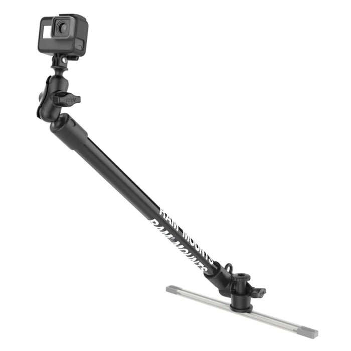 RAM Mounts Tough-Pole Camera Mount with Single Pipe & Track