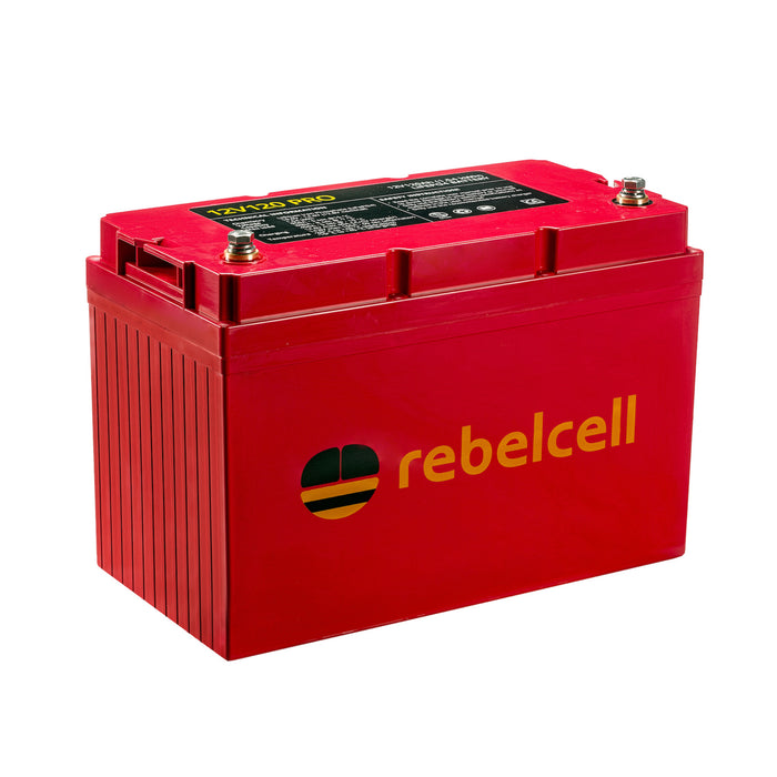 Rebelcell 12V120 PRO LiFePO4 litiumbatteri + 14.6V20A laddare Paketdeal